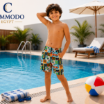 COMMODO Boys Graffiti Skateboard Swim Shorts