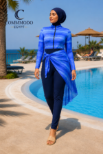 Commodo Ocean Waves 3-Piece Burkini